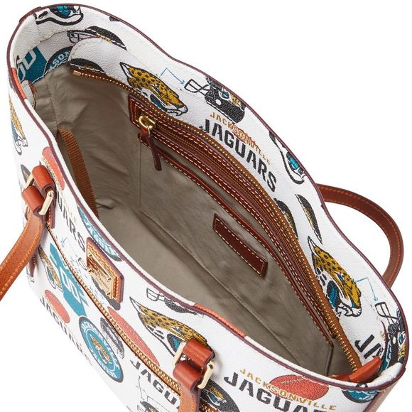 Dooney & Bourke NFL Jacksonville Jaguars Shopper Tote - JAGUARS - Picture 3 of 4